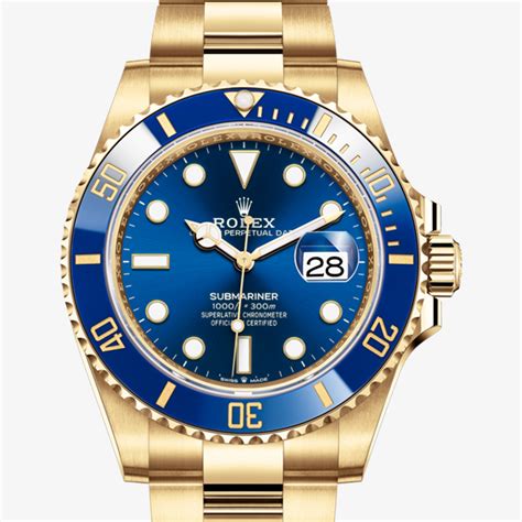 rolex yellow face|Rolex submariner 41mm yellow gold.